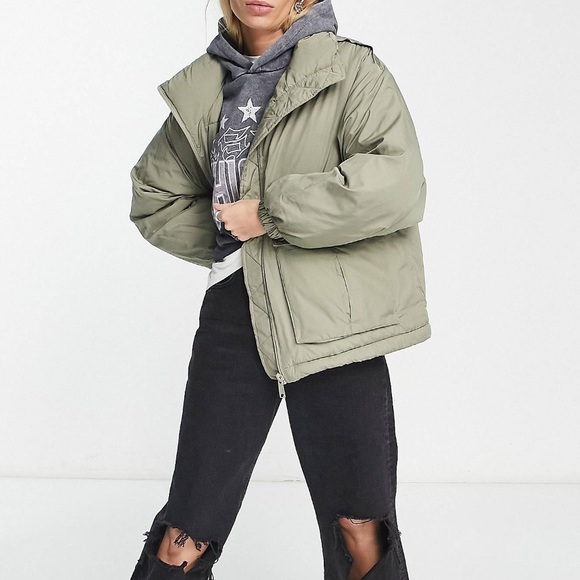 Free People Puffer Bomber jacket - Picture 2 of 2